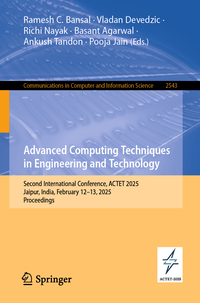 Vorderes Coverbild Advanced Computing Techniques in Engineering and Technology