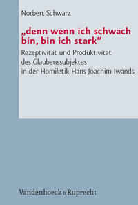 Vorderes Coverbild »denn wenn ich schwach bin, bin ich stark«