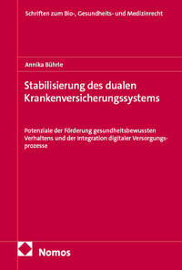 Vorderes Coverbild Stabilisierung des dualen Krankenversicherungssystems
