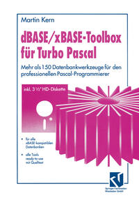 Vorderes Coverbild dBASE / xBASE-Toolbox für Turbo Pascal