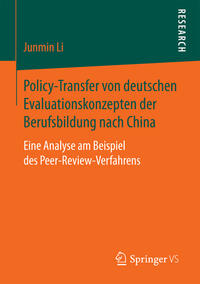 Vorderes Coverbild Policy-Transfer von deutschen Evaluationskonzepten der Berufsbildung nach China
