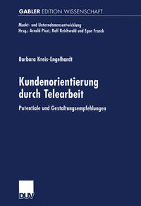 Vorderes Coverbild Kundenorientierung durch Telearbeit