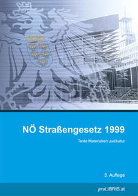 Vorderes Coverbild NÖ Straßengesetz 1999