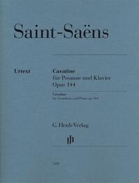 Vorderes Coverbild Camille Saint-Saëns - Cavatine für Posaune und Klavier op. 144