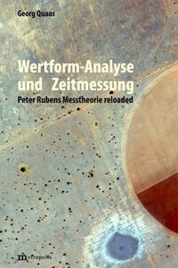 Vorderes Coverbild Wertform-Analyse und Zeitmessung