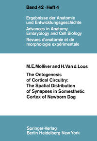 Vorderes Coverbild The Ontogenesis of Cortical Circuitry: The Spatial Distribution of Synapses in Somesthetic Cortex of Newborn Dog