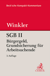 Vorderes Coverbild Beck'sche Kompakt-Kommentare / SGB II Bürgergeld. Grundsicherung für Arbeitsuchende