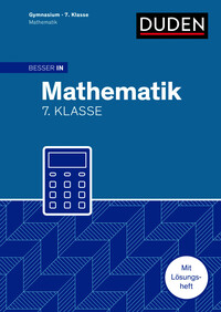 Vorderes Coverbild Besser in Mathematik - Gymnasium 7. Klasse