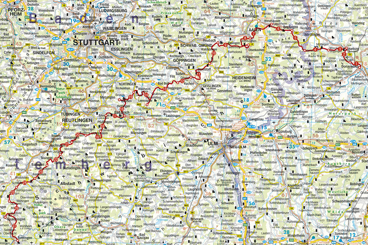 Beispielinhalt (Bild) Albsteig