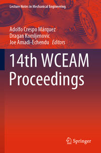 Vorderes Coverbild 14th WCEAM Proceedings