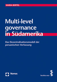 Vorderes Coverbild Multi-level governance in Südamerika