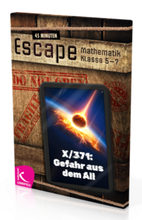 Vorderes Coverbild 45 Minuten Escape – X/371: Gefahr aus dem All
