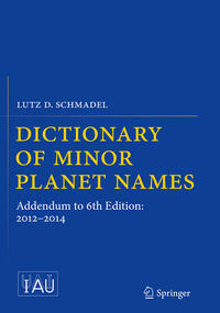 Vorderes Coverbild Dictionary of Minor Planet Names