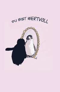 Vorderes Coverbild Notizbuch - Du bist wertvoll