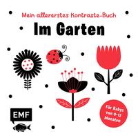 Vorderes Coverbild Mein allererstes Kontraste-Buch: Im Garten – für Babys von 0–12 Monaten