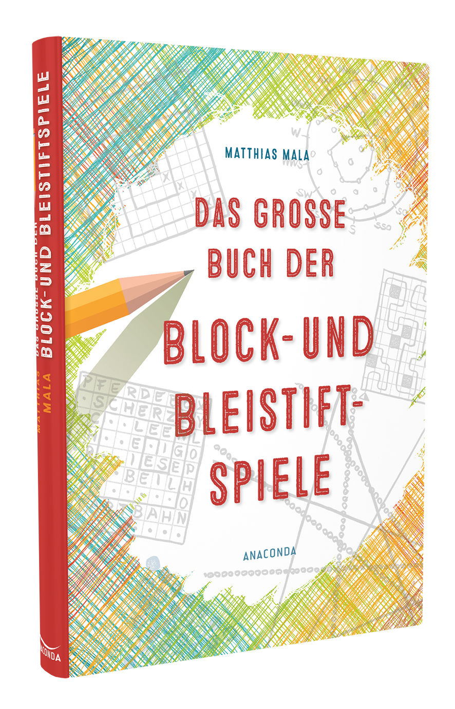 Beispielinhalt (Bild) Das große Buch der Block- und Bleistiftspiele