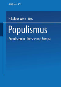 Vorderes Coverbild Populismus