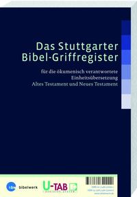 Vorderes Coverbild Das Stuttgarter Bibel-Griffregister für die Einheitsübersetzung