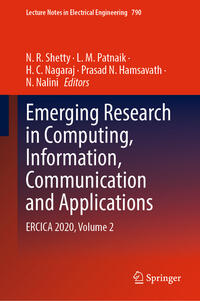Vorderes Coverbild Emerging Research in Computing, Information, Communication and Applications