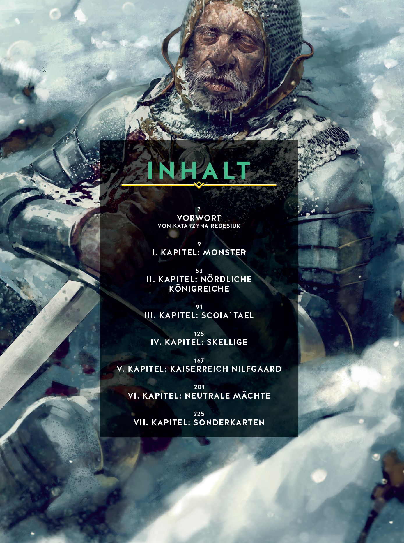 Beispielinhalt (Bild) Gwent: The Art of The Witcher Card Game