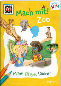 Vorderes Coverbild WAS IST WAS Meine Welt Mach mit! Zoo
