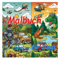 Vorderes Coverbild Malbuch für Jungs