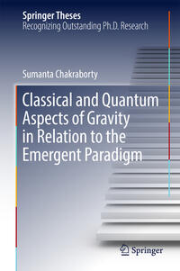 Vorderes Coverbild Classical and Quantum Aspects of Gravity in Relation to the Emergent Paradigm