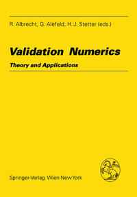Vorderes Coverbild Validation Numerics