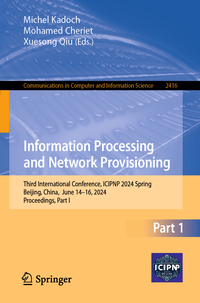 Vorderes Coverbild Information Processing and Network Provisioning
