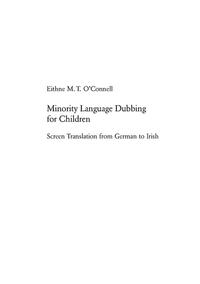 Vorderes Coverbild Minority Language Dubbing for Children
