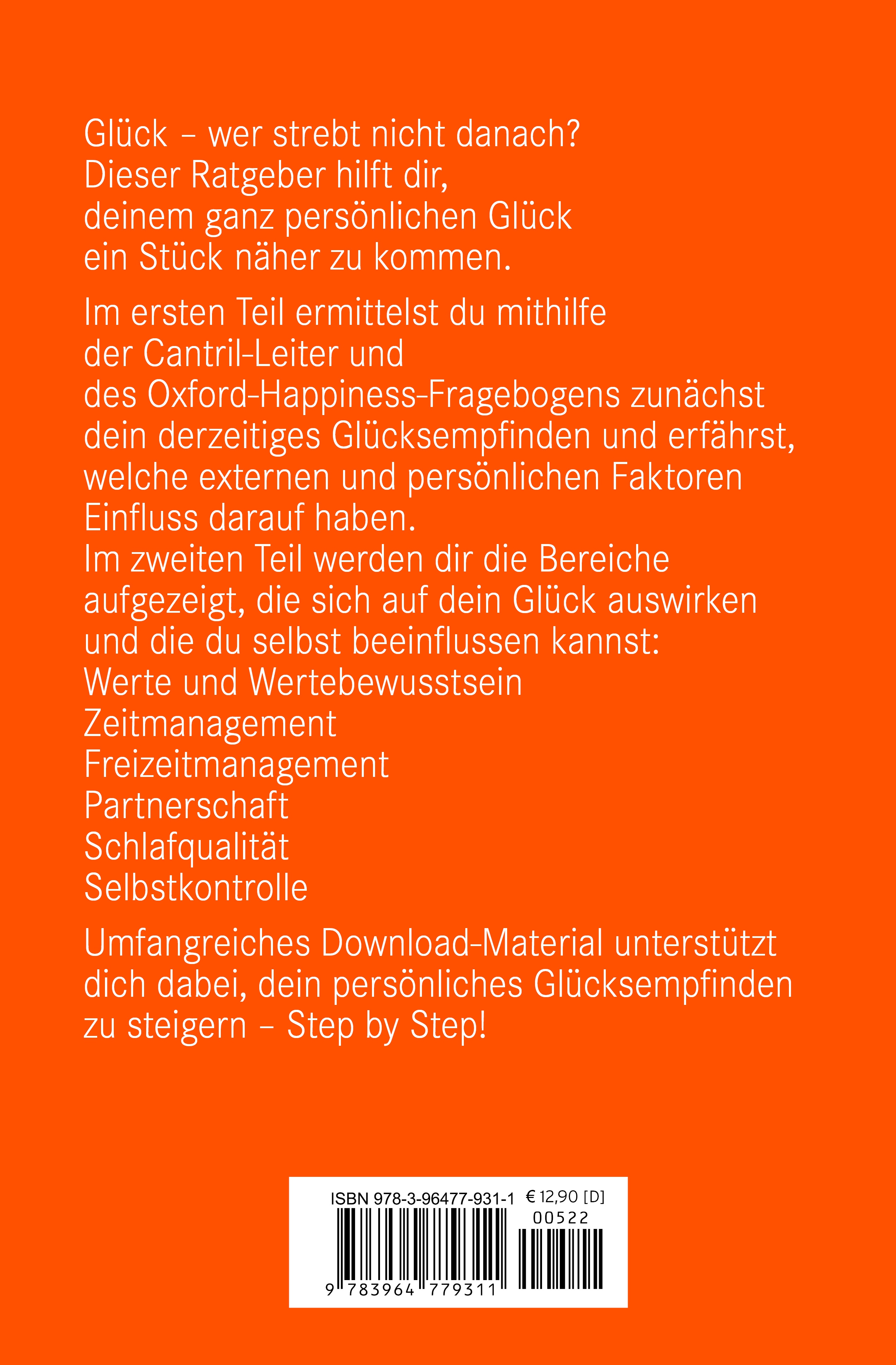 Rückseitencover Glück | Ratgeber