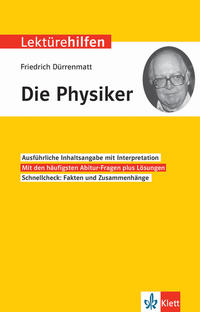 Vorderes Coverbild Klett Lektürehilfen Friedrich Dürrenmatt, Die Physiker