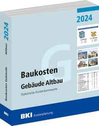 Vorderes Coverbild BKI Baukosten Gebäude Altbau 2024