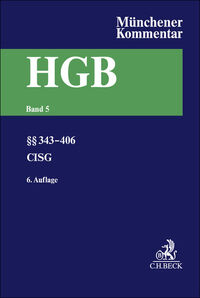 Vorderes Coverbild Münchener Kommentar zum Handelsgesetzbuch Bd. 5: Viertes Buch. Handelsgeschäfte