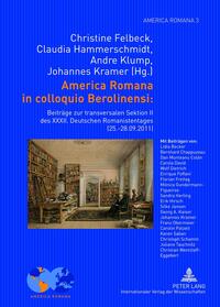 Vorderes Coverbild America Romana in colloquio Berolinensi: