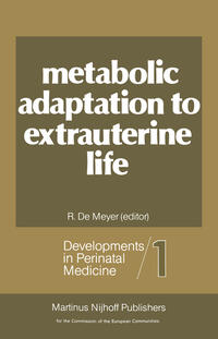 Vorderes Coverbild Metabolic Adaptation to Extrauterine Life