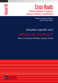 Vorderes Coverbild «Milosz Like the World»