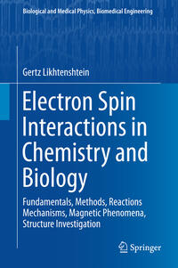 Vorderes Coverbild Electron Spin Interactions in Chemistry and Biology