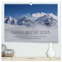 Vorderes Coverbild Gipfel Blicke (hochwertiger Premium Wandkalender 2025 DIN A2 quer), Kunstdruck in Hochglanz