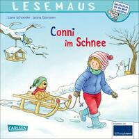 Vorderes Coverbild LESEMAUS 103: Conni im Schnee
