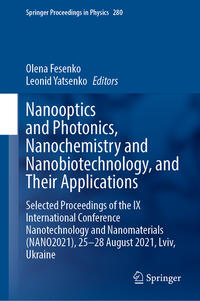 Vorderes Coverbild Nanooptics and Photonics, Nanochemistry and Nanobiotechnology, and Their Applications