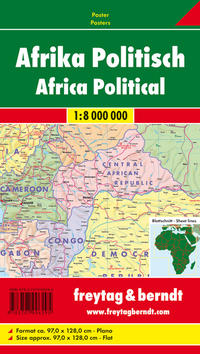 Vorderes Coverbild Afrika physisch-politisch