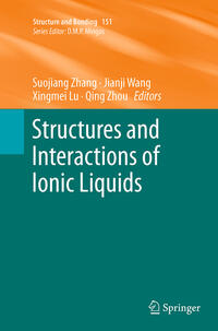 Vorderes Coverbild Structures and Interactions of Ionic Liquids
