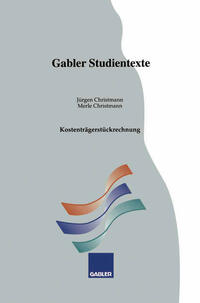 Vorderes Coverbild Kostenträgerstückrechnung