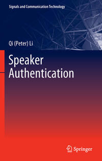 Vorderes Coverbild Speaker Authentication