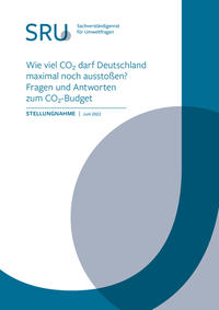 Vorderes Coverbild Wie viel CO2 darf Deutschland maximal noch ausstoßen?