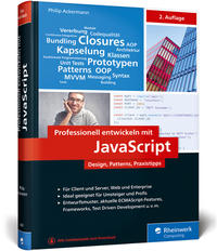 Vorderes Coverbild Professionell entwickeln mit JavaScript