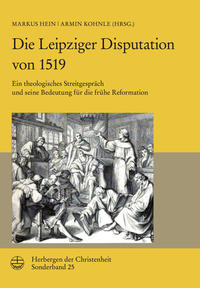 Vorderes Coverbild Die Leipziger Disputation von 1519