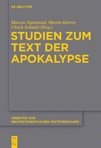 Vorderes Coverbild Studien zum Text der Apokalypse