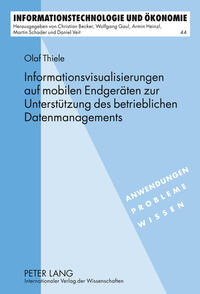 Vorderes Coverbild Informationsvisualisierungen auf mobilen Endgeräten zur Unterstützung des betrieblichen Datenmanagements